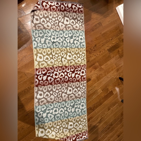 Vince Camuto Earthy Tones Knit Scarf - Picture 2 of 4